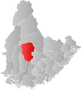 Åseral within Agder