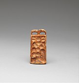 Ornament; 4th century; ivory (walrus); height: 6.4 (21⁄2 in.); Metropolitan Museum of Art