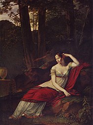 Portrait of Empress Joséphine; by Pierre-Paul Prud'hon; 1805; oil on canvas; 244 x 179 cm; Louvre[32]