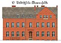 10. Volksschule Marienfelde 1905 (um 1970 abgerissen)