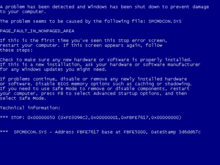 The Blue Screen of Death in Windows XP-7, including Windows Server 2003-2008 R2.