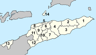 Gemeinden Osttimors