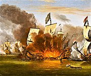 The Burning of the Royal James