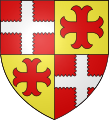 Coat of arms of the Gymnich family, lords of Berbourg.
