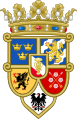 Arms of Charles as Prince of Sweden, and Duke of Södermanland