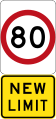 New 80 km/h Speed Limit (used in Victoria)