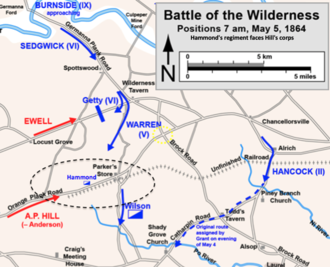 map showing troop positions