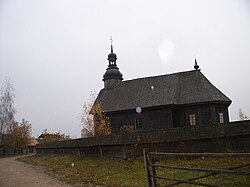 The Church of Protection of Holy Virgin in the State Museum of Folk Architecture and Life