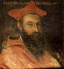 Portrait of cardinal Jean du Bellay