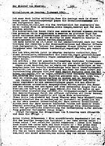 Die ersten zwei Seiten einer Abschrift der Predigt vom 3. August 1941 – aus dem Archiv einer damals illegal arbeitenden katholischen Pfadfindergruppe der DPSG (weitere Seiten der Predigt sind in diesem Archiv nicht erhalten)