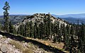 The top of Donner Peak from Mount Judah Loop Trail