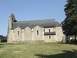 The church in Chavagnac