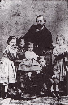 Mercantini with his family