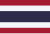 Flagge des Königreichs Thailand
