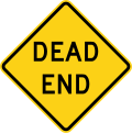 W14-1 Dead end