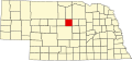 State map highlighting Loup County