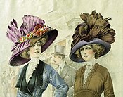 Women's picture hats from 1911.
