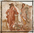 Mosaic of Medusa (Detail, Perseus and Andromeda)