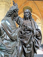 Christ and St. Thomas by Andrea del Verrocchio (1467–1483)