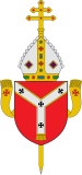 Coat of arms of the Diocese of Westminster