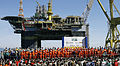 Image 70Launch ceremony for oil platform P-52, which operates in the Campos Basin (from Energy in Brazil)
