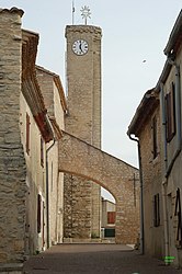 The church in Poulx
