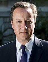 Head-and-shoulders colour photograph of David Cameron in 2010