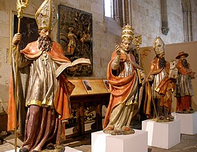Western Church Fathers in the Chapel of Santa Catalina