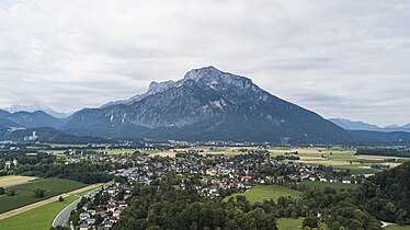 Untersberg, gesehen von Elsbethen