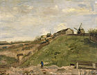 The Hill of Montmartre with Stone Quarry 1886 Van Gogh Museum, Amsterdam (F229)