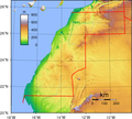 Image 11Topography of Western Sahara (from Western Sahara)
