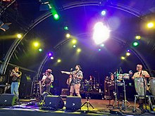 Katchafire at the Zwarte Cross festival in the Netherlands, July 2022