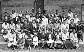 First Convention of the Montana Federation of Negro Women's Clubs, Butte, Montana, August 3, 1921.