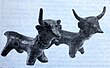 Arsenical bronze ox figurines from Bytyń, Poland, 4th mill. BCE.[23]