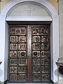 Replica of the Płock Doors (original in Velikiy Novgorod)