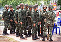 Troops at Chang Phueak Gate, Chiang Mai