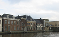 Houses on the Oude Rijn near Alphen aan den Rijn