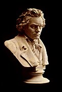 Beethoven bust statue by Hagen