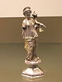 Silver-gilt figure of Fortuna