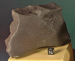 Chergach-Meteorit, Bruchstück mit 1.183 Gramm