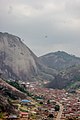 City view from ontop the Idanre hill