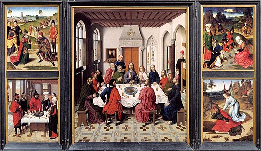 The Last Supper, Dirk Bouts