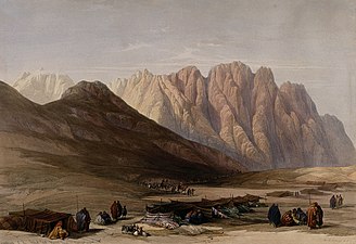 110. Encampment of the Oulad-Said, Mount Sinai.