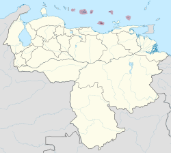 Location in Venezuela