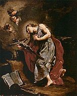Giambattista Pittoni Penitent Magdalene, 48 × 38 cm