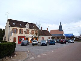 The village square in Griselles