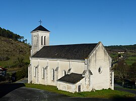 The church in Grun-Bordas