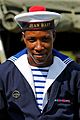French National Navy "bachi" bonnet (red pompom)