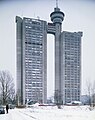 Genex-Turm in Belgrad (Mihajlo Mitrović, 1980)