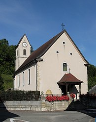 The church in Ligsdorf